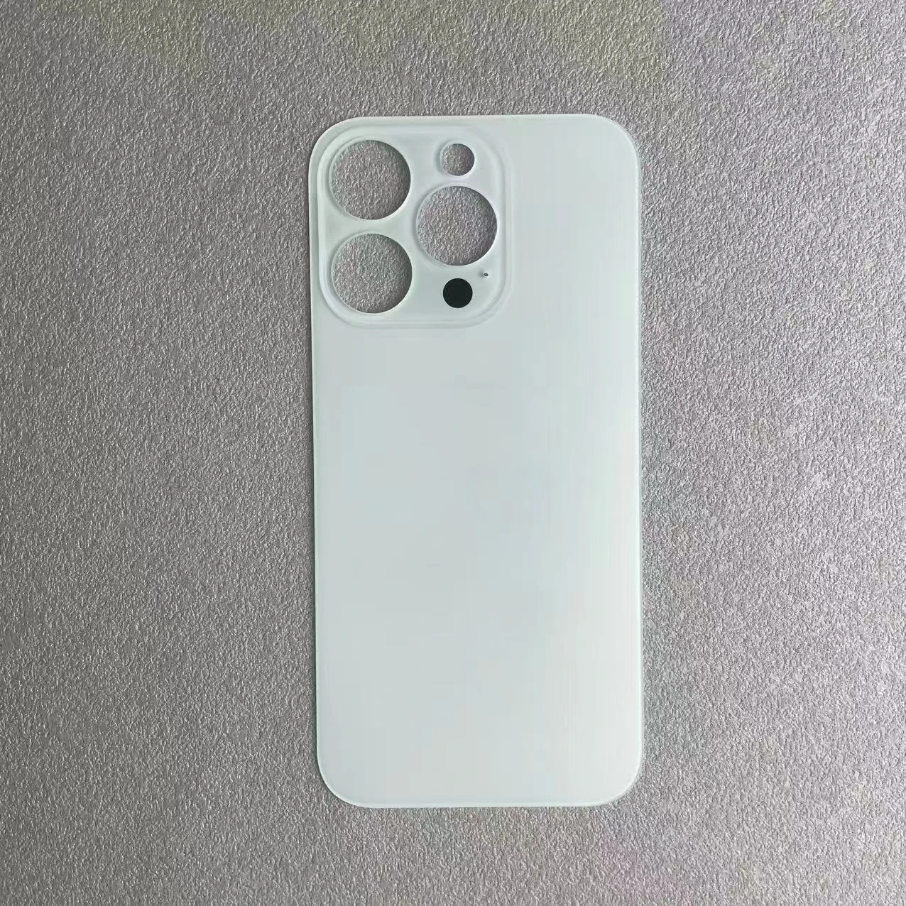 1 Stück Ersatz-Rückglas für iPhone 14 Pro / 14 Pro Max, matte Rückabdeckung, Rückseiten-Batteriegehäuse, Glas-Reparaturteile – Detail 2