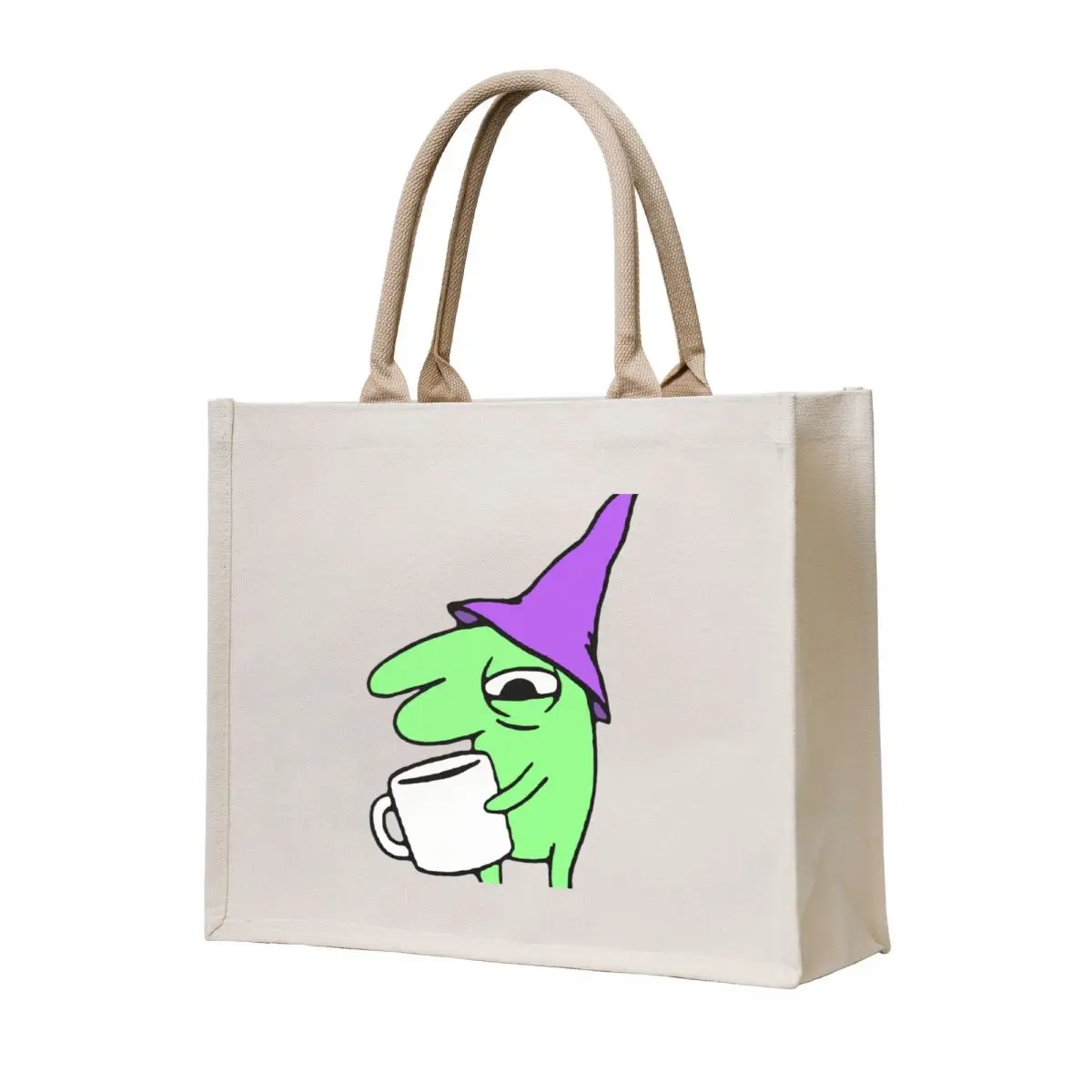 

Gleb With Coffee Smiling Friends - Adult Swim Tote Bag bags for women personalized tote Cloth bags Women's handbag