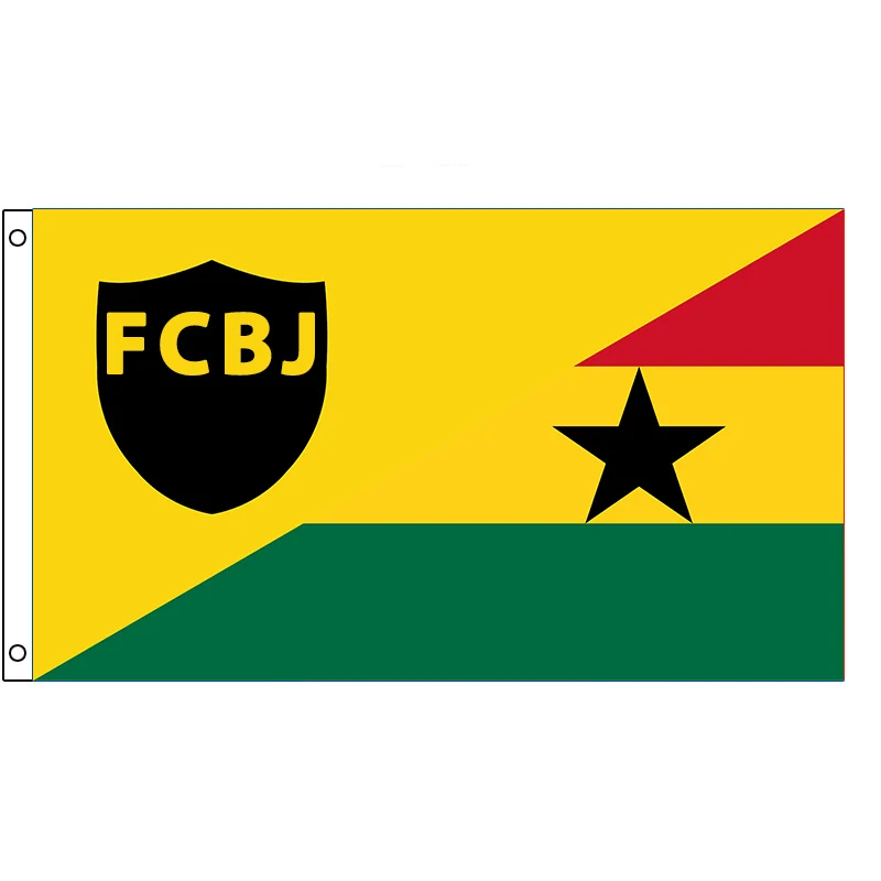 90*150cm Size FCBJ Beitar With Ghana Flag Banner