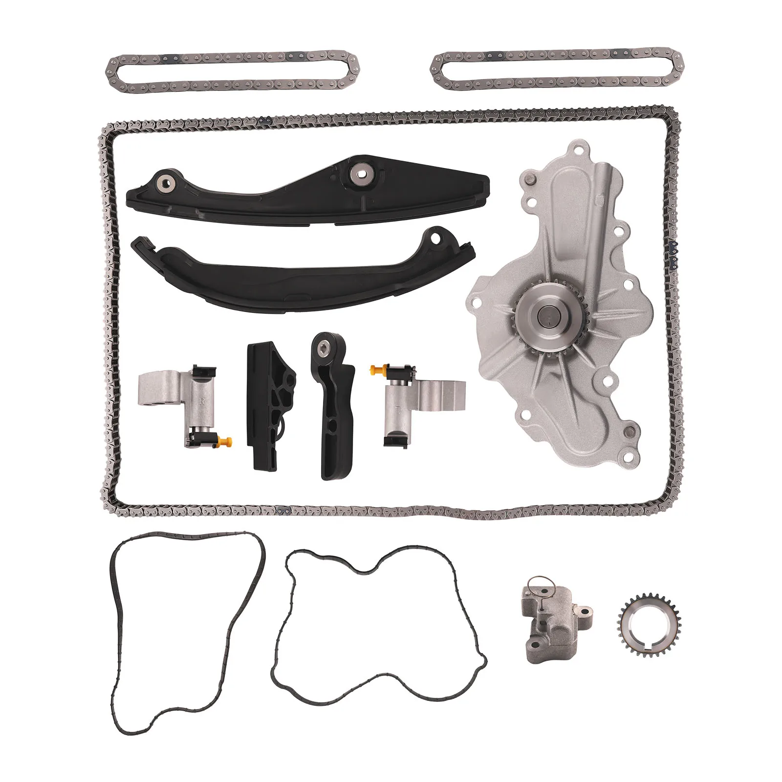 Timing Chain Kit GMB Water Pump for Ford Flex Explorer Taurus Lincoln 3.5  2013-2019