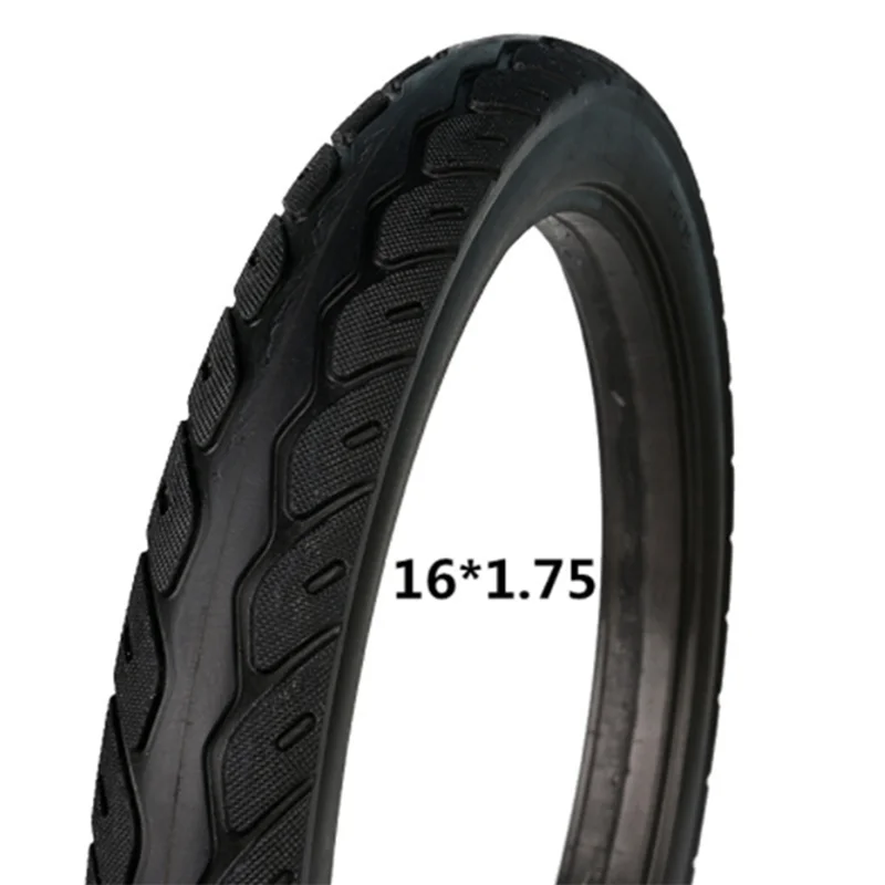 

Trending 2PCS 16 Inch 16 X 1.75 Bicycle Bike Tires Explosion-Proof Tires 16 X 1.75 Black Rubber Non-Slip Tires Cycling Tyre