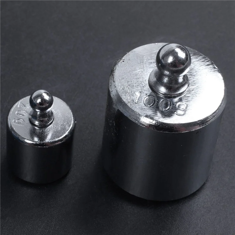 ABUN-12Pcs 100G 50G 2X20g 10G 5G грамм прецизионный калибровочный вес набор цифровых весов