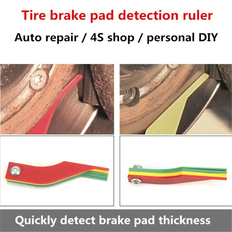 367D Car Brake Pad Scale Thickness Gauge Brake Block for Protection Tool Feeler Detec