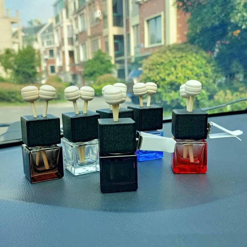 Car Perfume Diffuser Air Freshener Bottles Bottle Vent Clip Essential Oil Auto Fragrance Empty Vial Aromatherapy