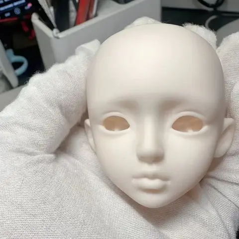 1 st öppet huvud för 28 cm flickdocka 1/6 BJD vit hud utan smink gör-det-själv-leksaker 8 best sales mode docka huvud - №6