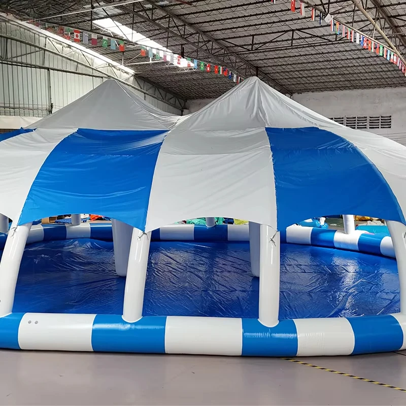 Custom Inflatable Floating Island Kimchi Court Water Sports Tennis Platform Water Skiing Swimming Rides