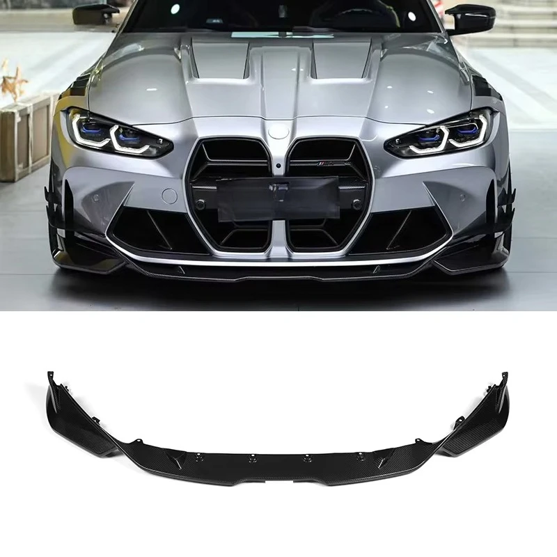 

M3 G80 M4 G82 Real Dry Carbon Fiber Front Lip for M3 G80 M4 G82 G83 2021+ CFA Style Front Diffuser