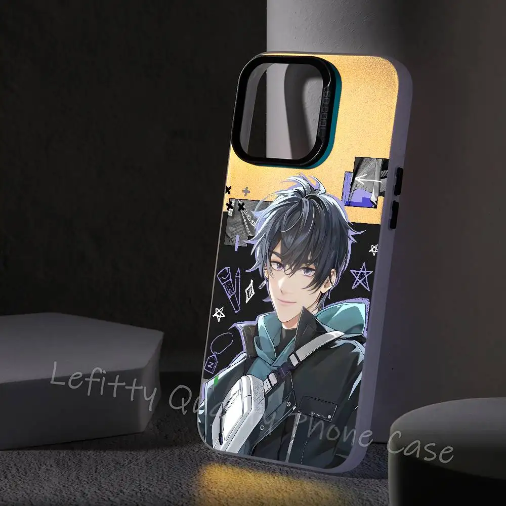 PIKPAKA T-Tears Of Themis لعبة جراب هاتف آيفون 16 15 14 13 12 11 برو ماكس ماتي أورورا متعدد الألوان الليزر التدرج Funda #3