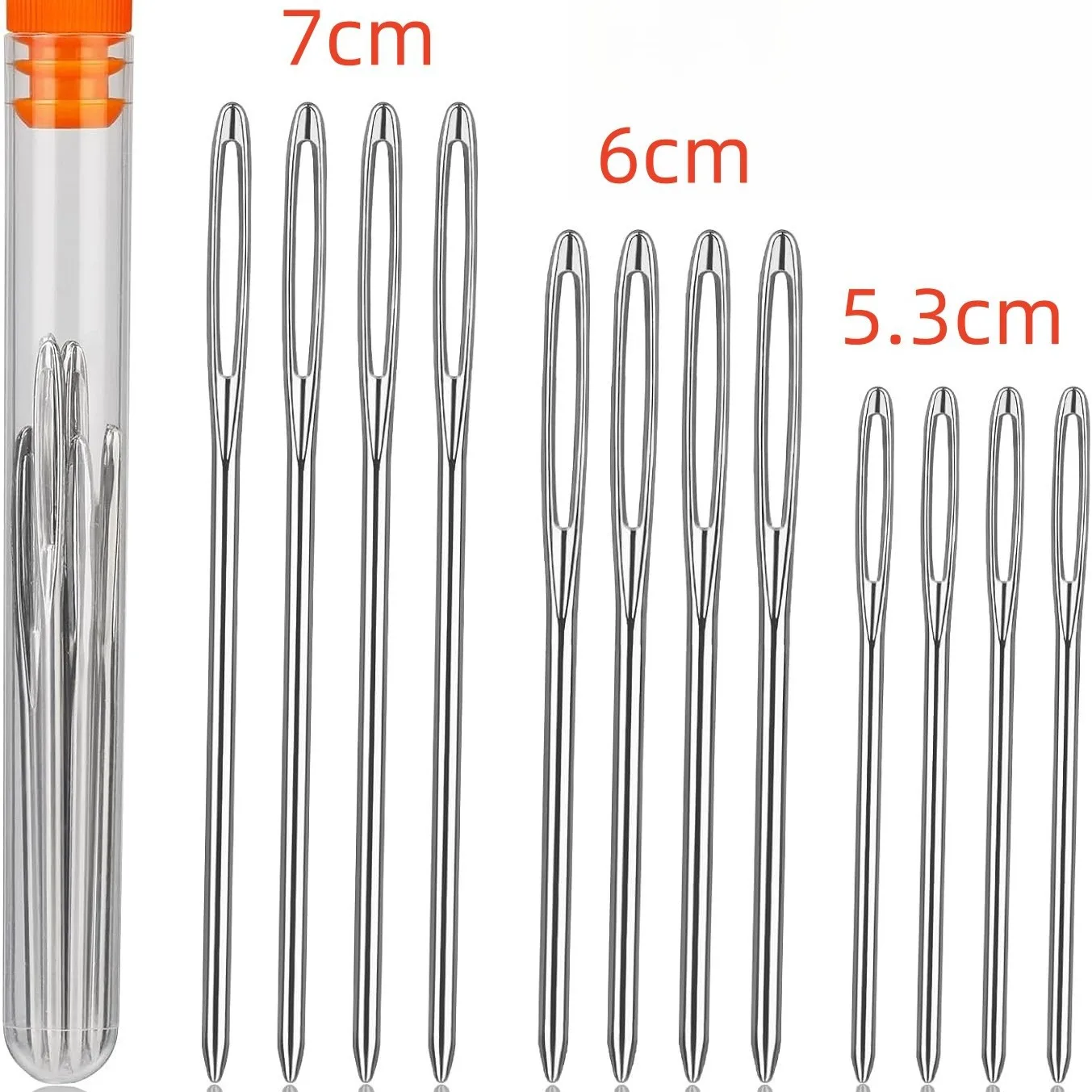 Großes Handnähnadel-Set mit Großen Ösen, Nähnadeln für Garn, Stickerei & Schmuckherstellung, Haushaltsnähzubehör – Detail 1