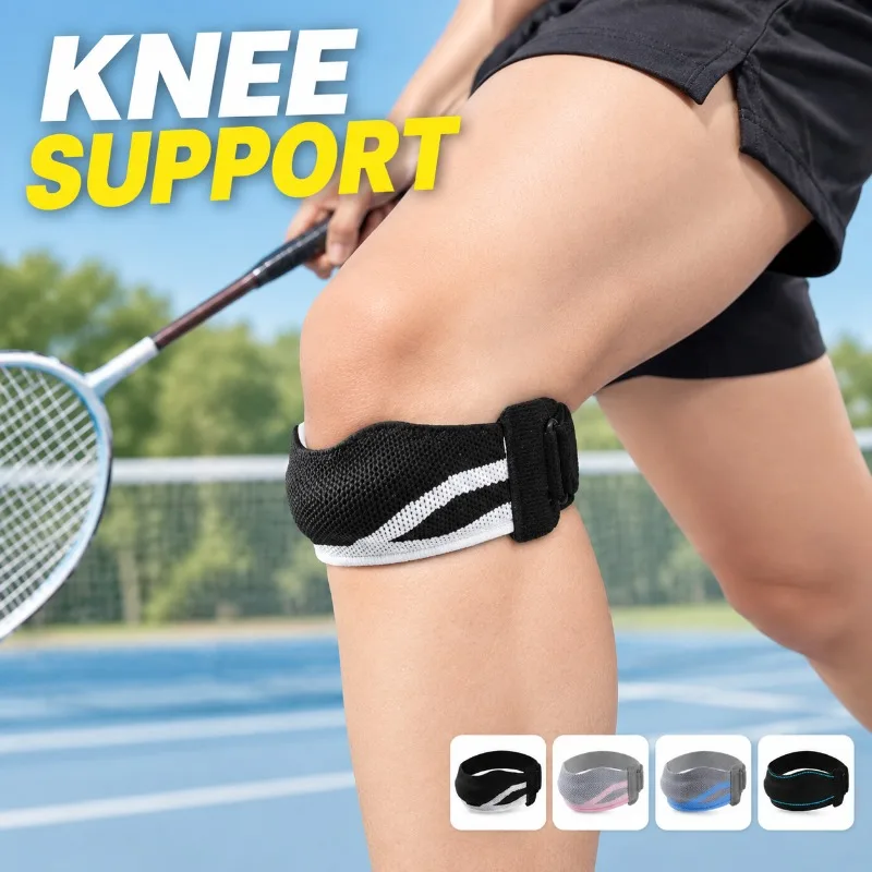 faixa-de-joelho-de-silicone-ajustavel-com-compressao-para-suporte-de-joelho-ideal-para-badminton-corrida-saltar-corda-protecao-esportiva-para-homens-e-mulheres