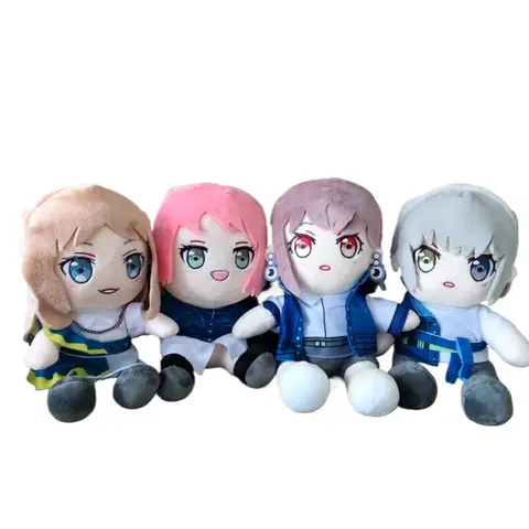 Anime BanG Dream! Ave Mujica Plyschdocka Rāna Kaname Anon Chihaya Cosplay Söt Mjuk Gosedjur Kudde För Anime Fans 8 best sales Bang Dream Plysch - №8