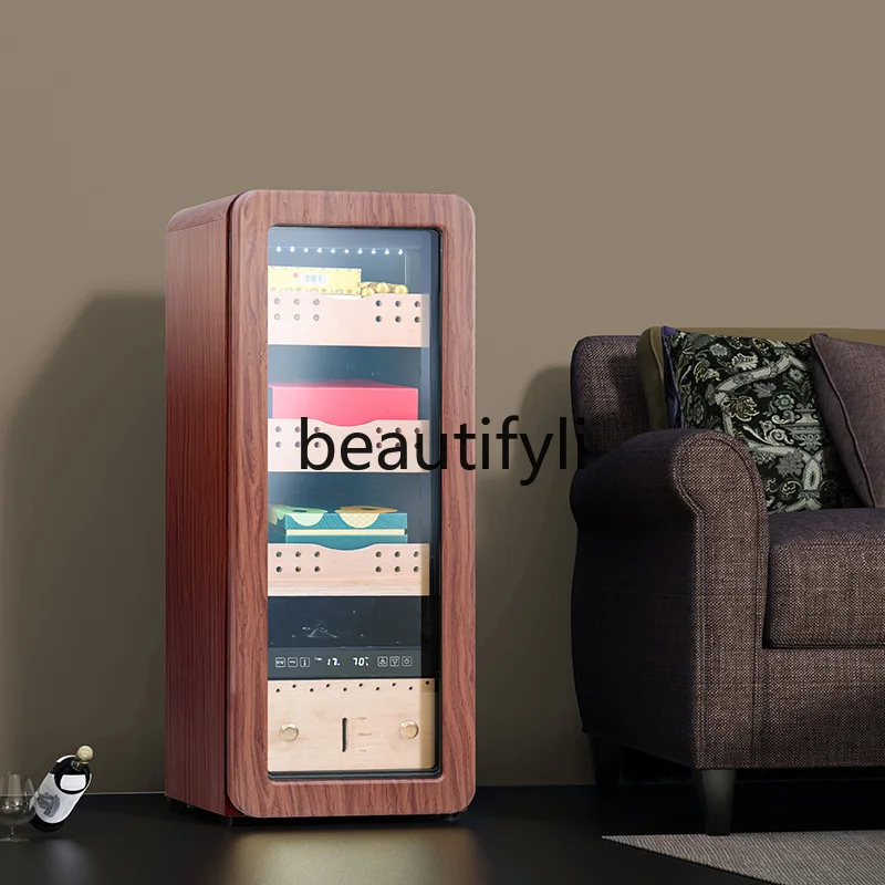 

A48X Constant Temperature and Humidity Single Door Cigar Cabinet Single Temperature Intelligent Display Cigar Cabinet