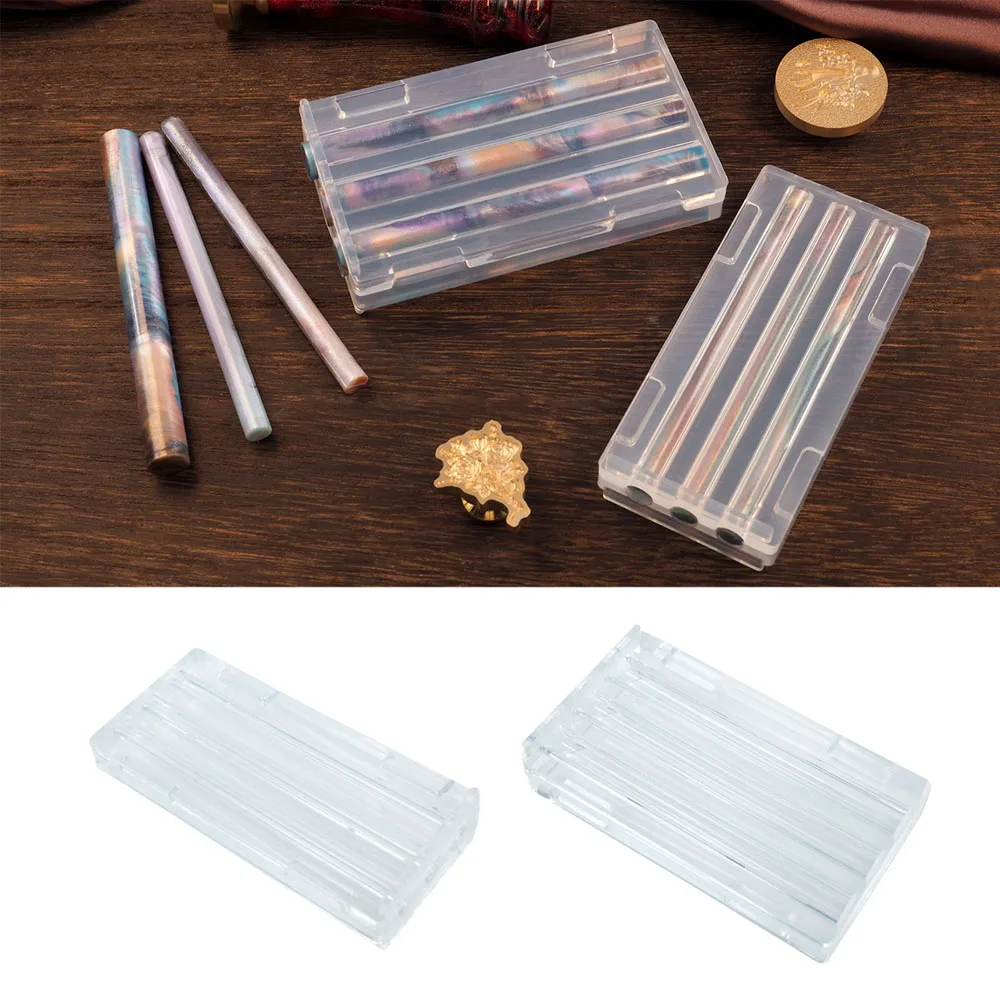 DIY Wax Stick Silicone Mold Aromatherapy Candle Making Long Strip Lacquer Wax Wax Pellets Crafts Molds Home Decor Supplies