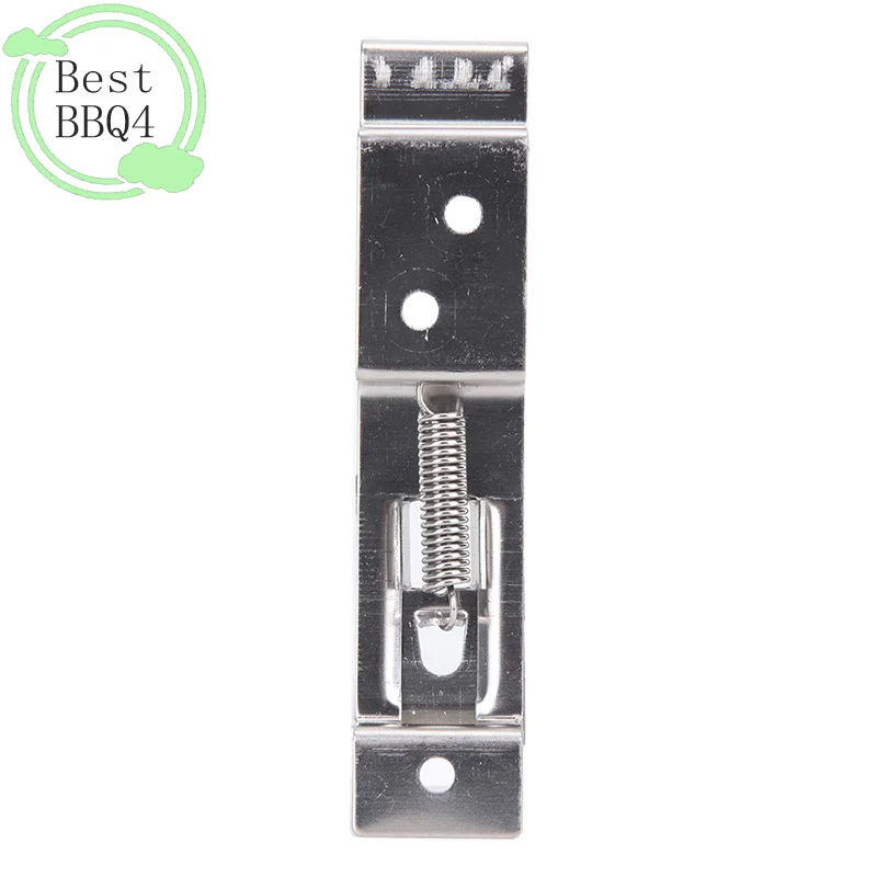 BBQ4 2X European Car License Number Plate Frame Holder Trailer Clips Spring Bracket