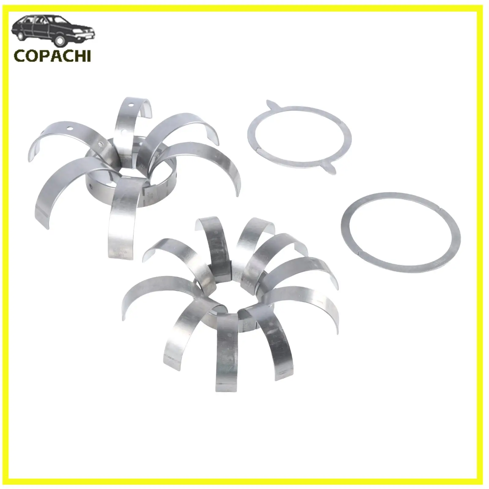 

1 комплект шатуна двигателя 1GRFE и корпус подшипника коленчатого вала RB969 MB969 для 03-15 Toyota 4Runner FJ Cruiser Tacoma Tundra 4.0L