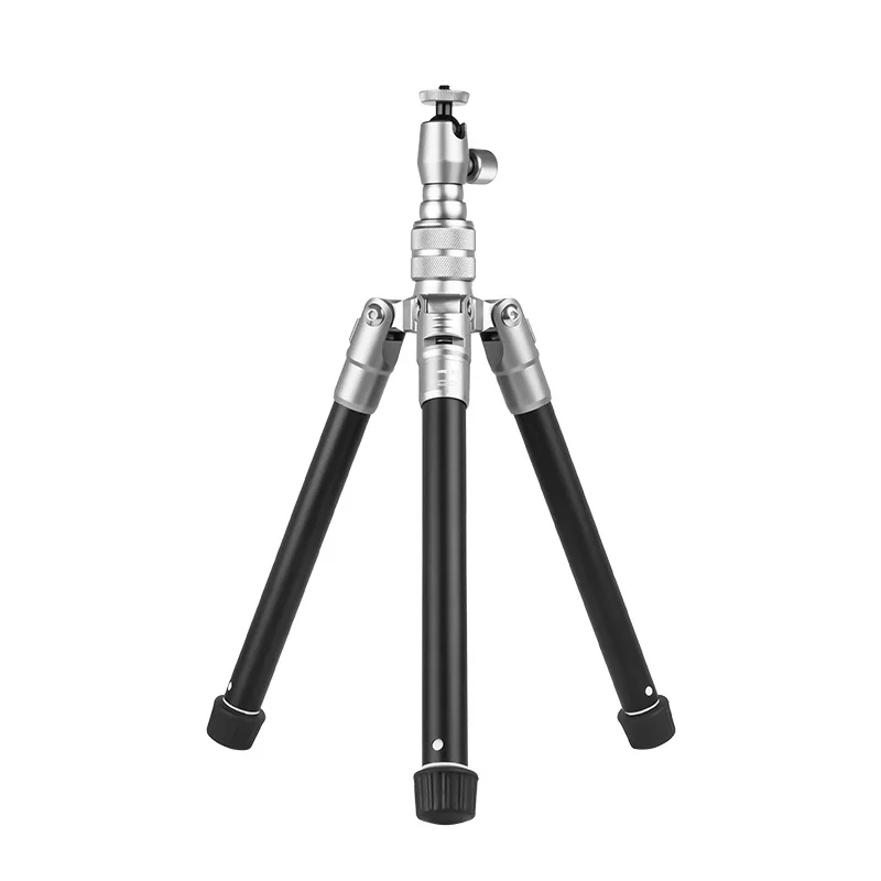 

8 Section Camera Tripod Travel Phone Tripod with 1/4 inch Screw Portable Tripod Light Weight Camera Stand For Live Photography