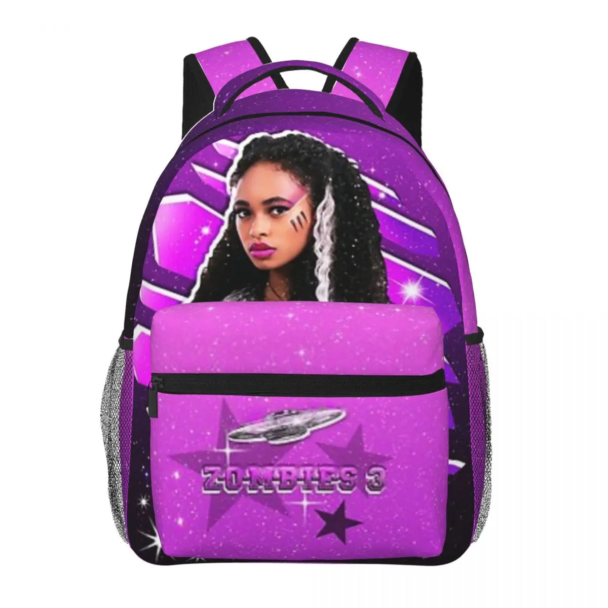 

Zombies 3 - Willa Super Purple Power Chandler New Fashion Waterproof Backpack Trendy Girls Boys Laptop School Book Bag