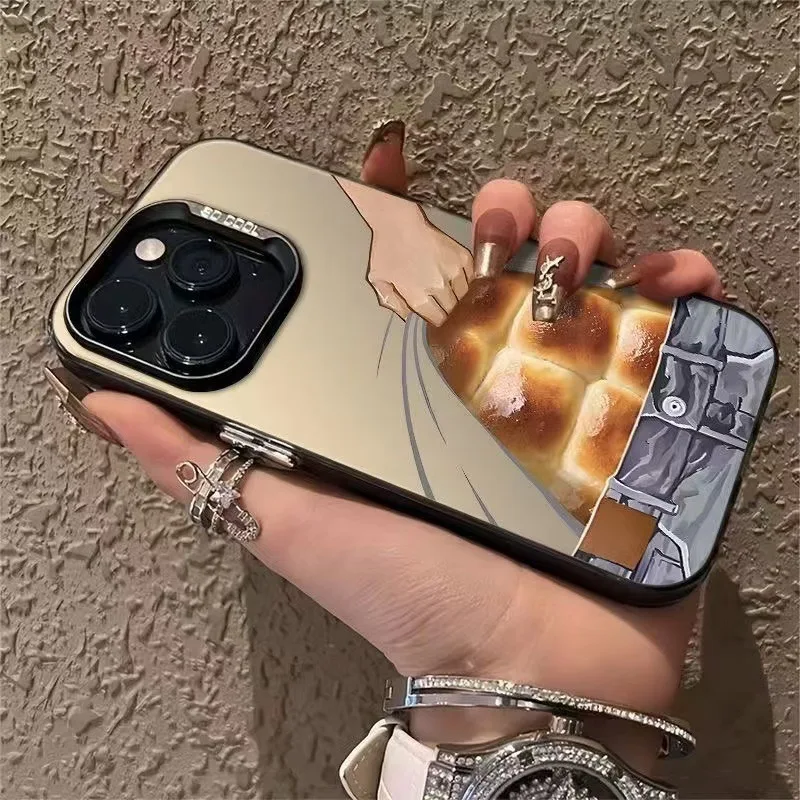 La custodia per cellulare con muscoli addominali dalla faccia bianca è adatta per iPhone 16 15 14 13 12 11 Pro/ Max/Plus cover posteriore antiurto