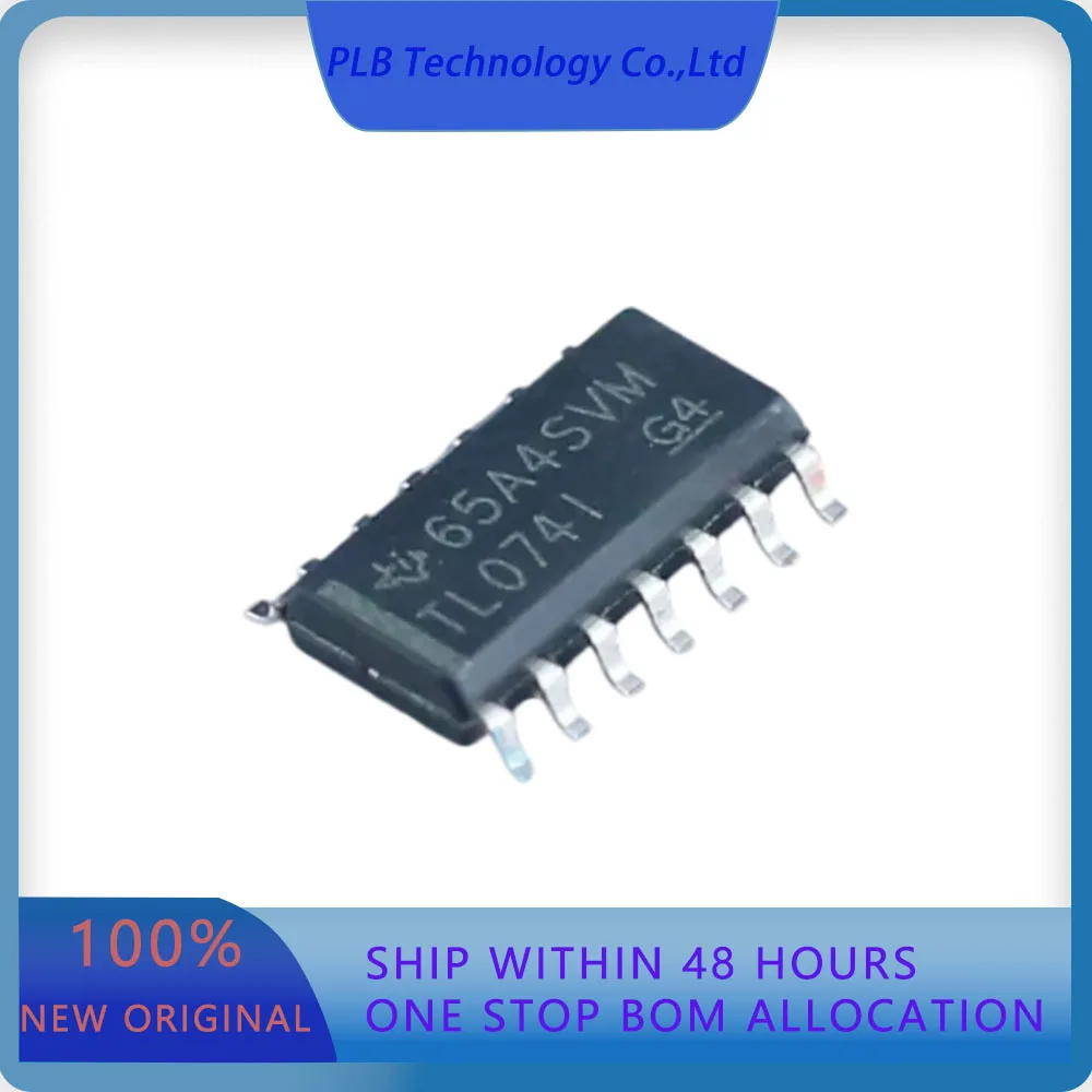 TL074IDR TL074  3mV 65pA 3MHz 13V/us 4 SOIC-14 FET Input Amplifiers Original Stock