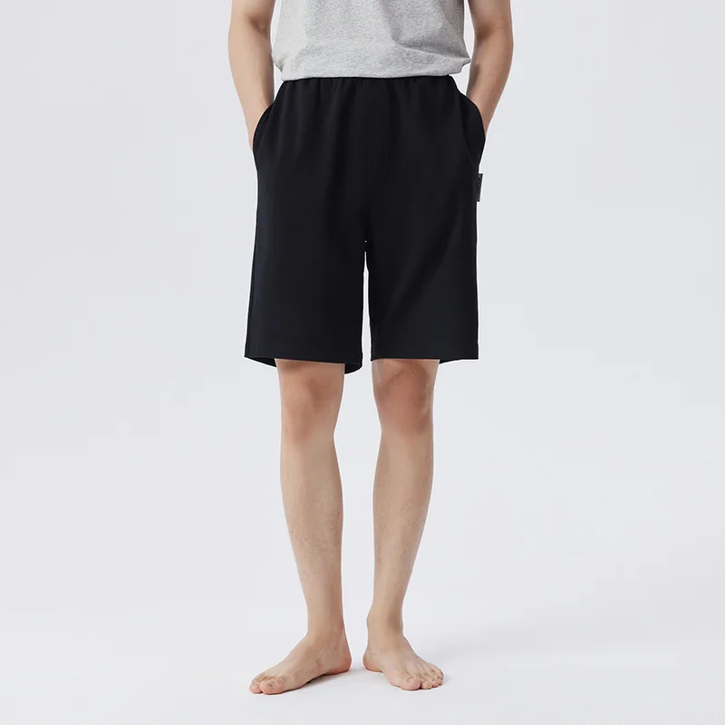 Semir Casual Shorts Männer Gestrickte Hosen Weich Und Bequem Haut-Freundliche Hause Kleidung Lose Pyjamas