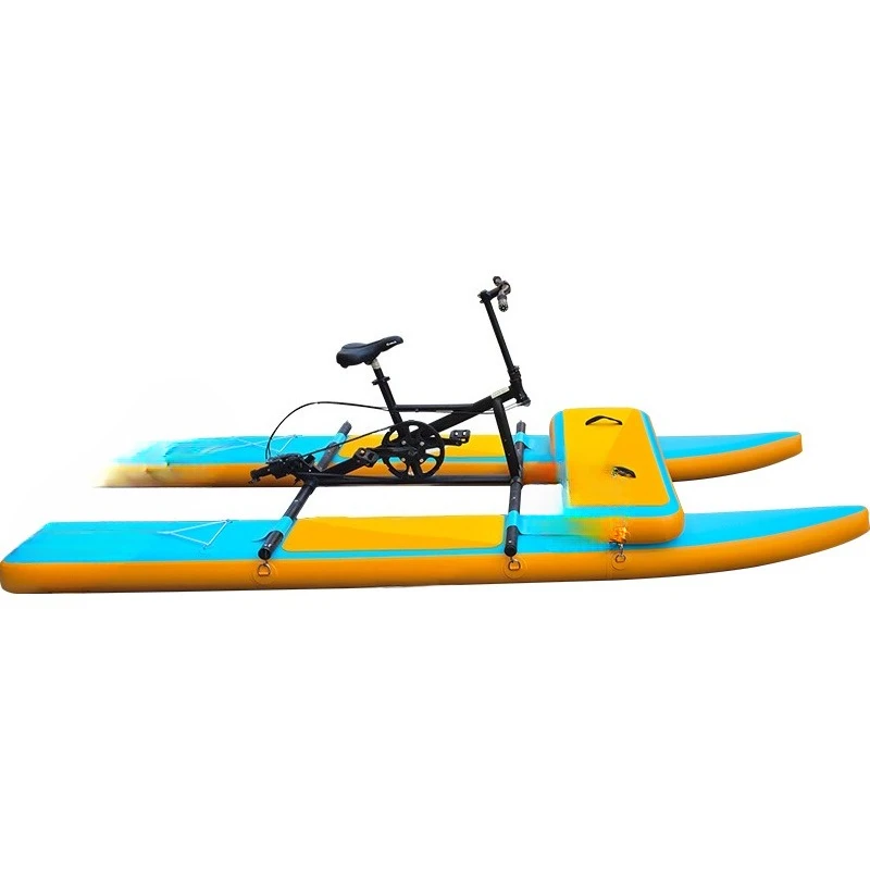 2025 Inflatable water bike single pedal boat