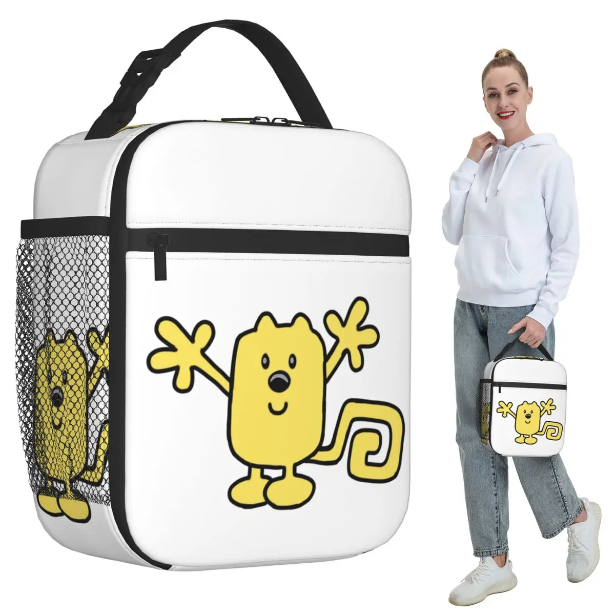 

Wow Wow Wubbzy изолированная сумка для обеда для женщин офисный холодильник термоящик для еды сумка портативный ланч-боксы контейнер