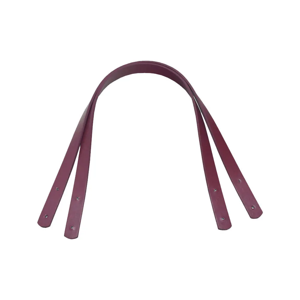 2 قطعة 60 سنتيمتر بولي PU حقيبة يد حزام حمل حقيبة استبدال الملحقات المسامير سهلة DIY دائم لون مشرق #6