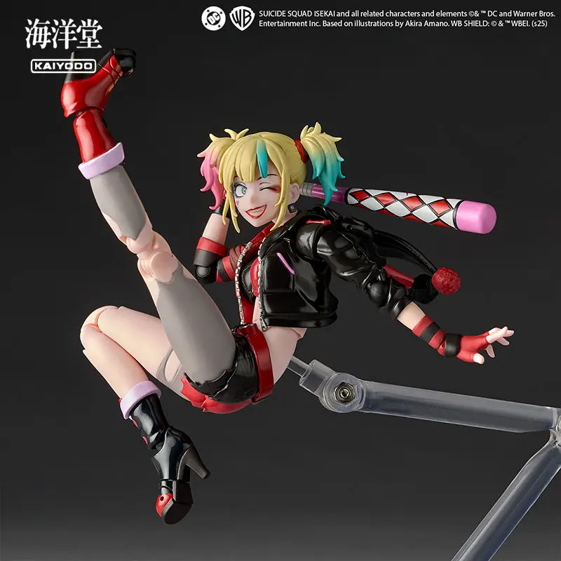 New 2026 Suicide Squad ISEKAI Amazing Yamaguchi Harley Quinn Mobile Figure Model Anime Surrounding Fans Collection Gifts view 5
