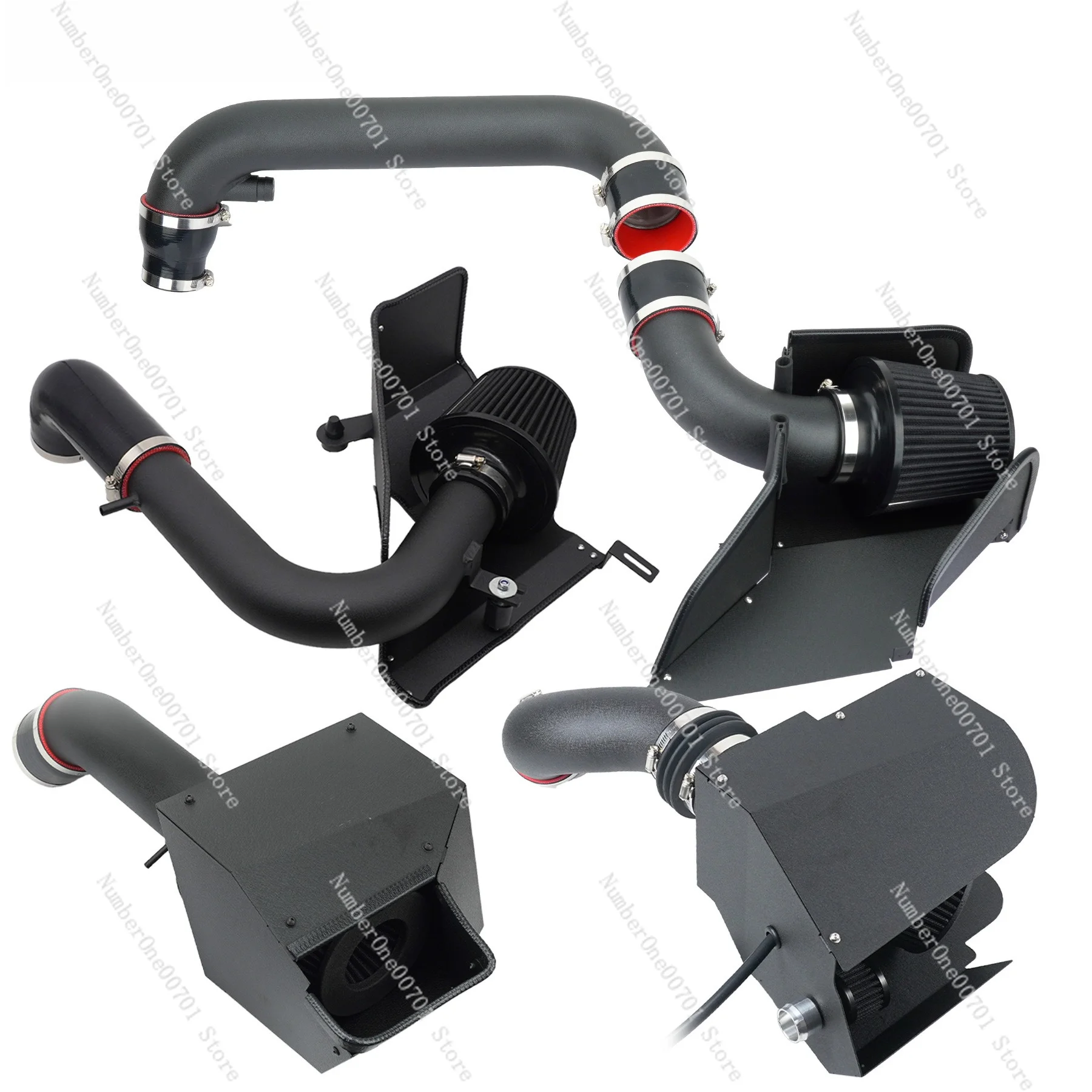 Performance Cold Air Intake Kit for SEAT EA211 EA888 1.8/2.0 TSI, Induction Kit with Heat Shield, Upgrade