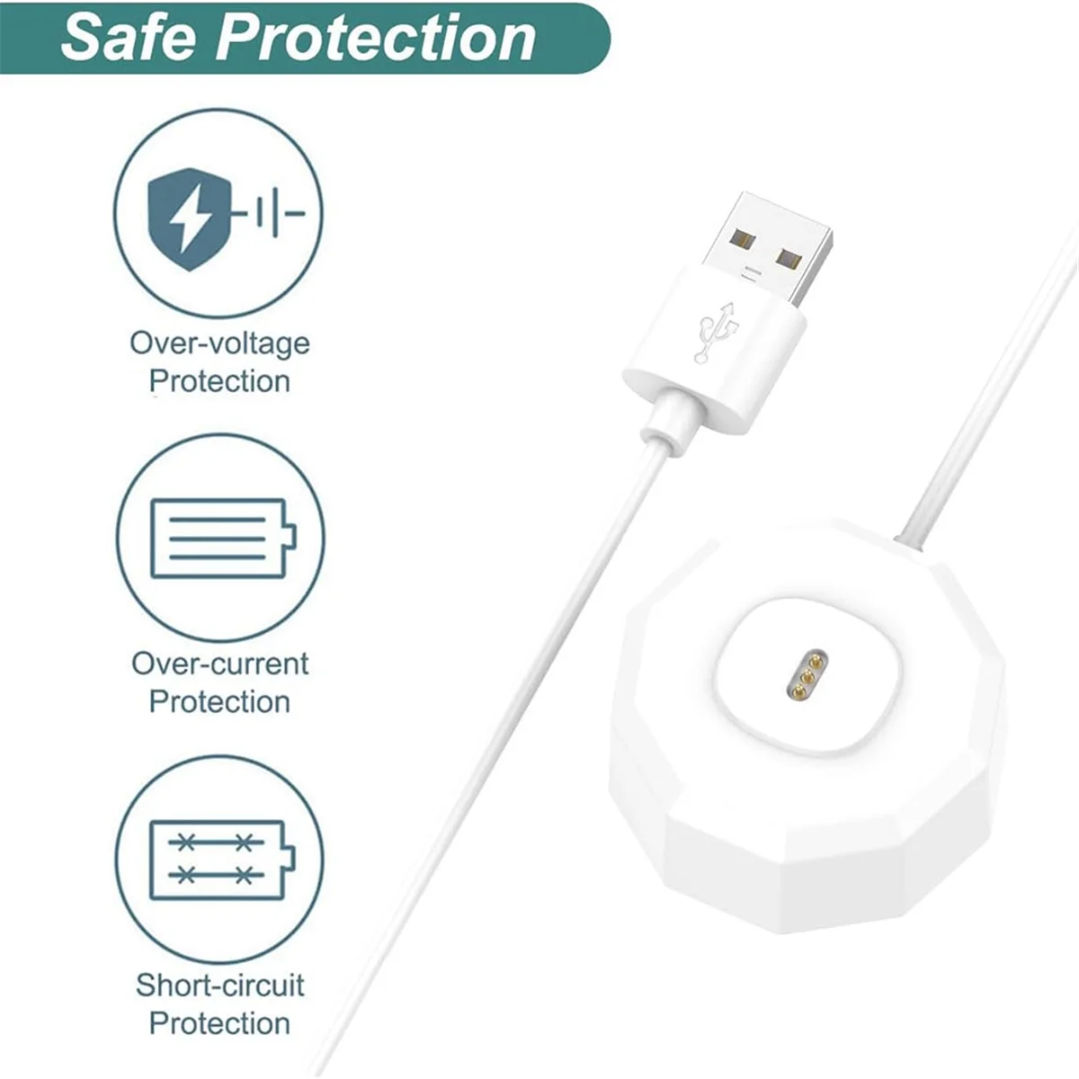 كابل شاحن ABGV لفرشاة الأسنان الكهربائية، قاعدة كابل شحن بديلة لفرشاة الأسنان LFTB01-S/A/P أ