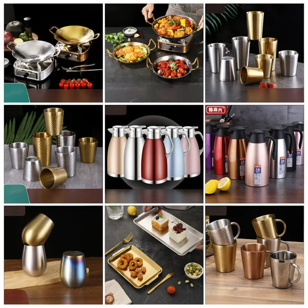 Professional Stainless Steel Hot Pot Korean Ramen Cooker Flat Bottom Soup Pot Kitchenware For Gas Stove Efficiency