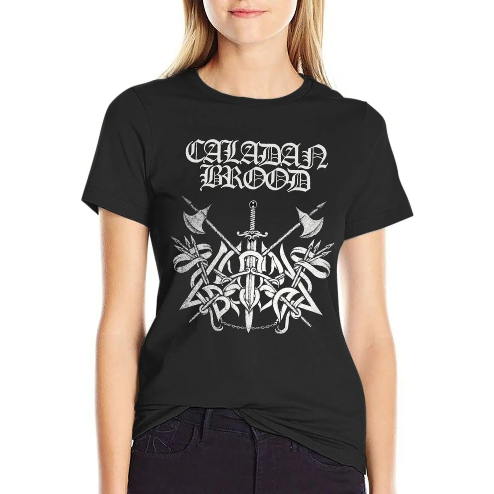 Caladan Brood Logo Art For Fan T-Shirt Short sleeve tee funny summer tops lady clothes clothes for woman