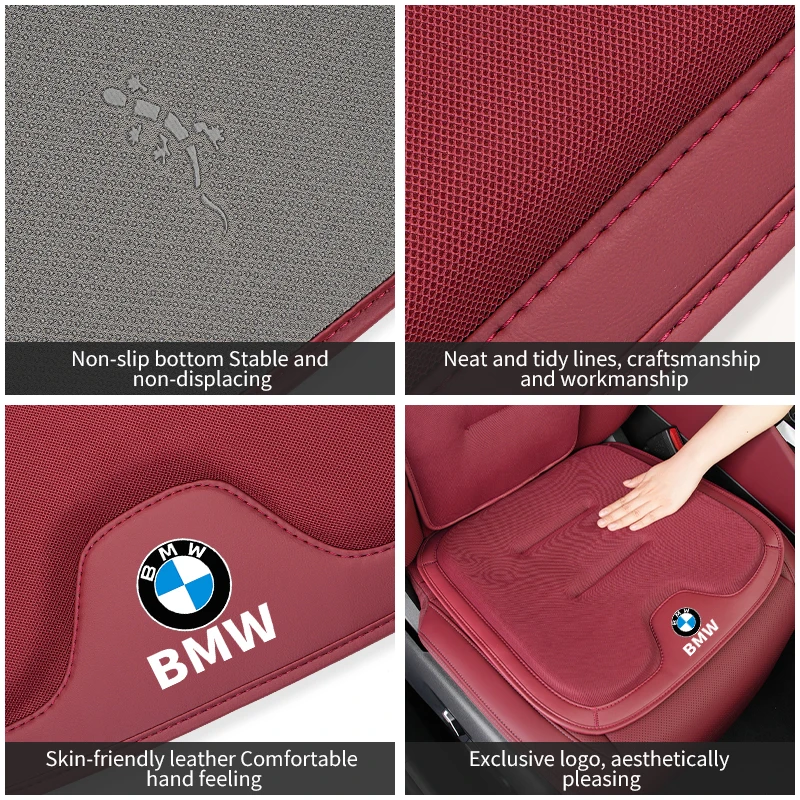 Car Seat Cover Seat Non-Slip Cushion Memory Foam Rebound Pad Support Mat For BMW E46 E90 E60 F10 E39 F30 E36 E30 G30 E53 F31 G20