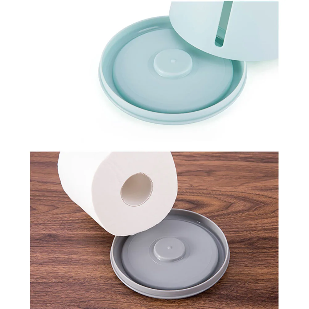 

1 pc Thickened Tissue Box Holder For Home Car Office Hotel Use Creative Storage Container Paper Dispenser Grey