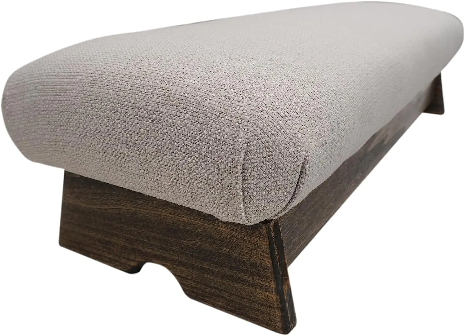 

Устойчивый прикроватный стул для ног, краска для ореха, 7 дюймов высотой (Сделано в США) (морская соль Малибу-7 дюймов ореха)