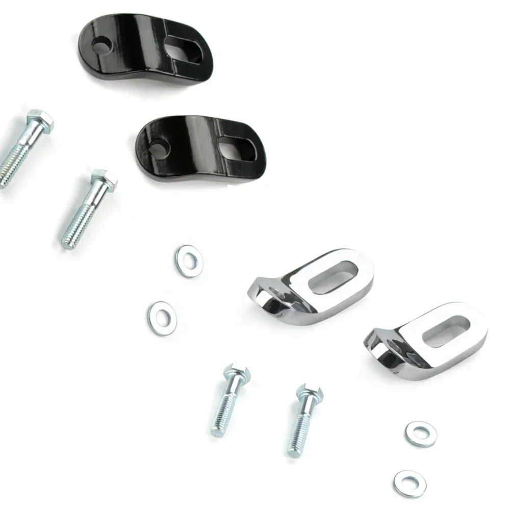 

Motorcycle Mounts At The Front Tank Tab Touchless Tie-Downs Mounting Brackets for Harley Touring FLH/T Road Glide