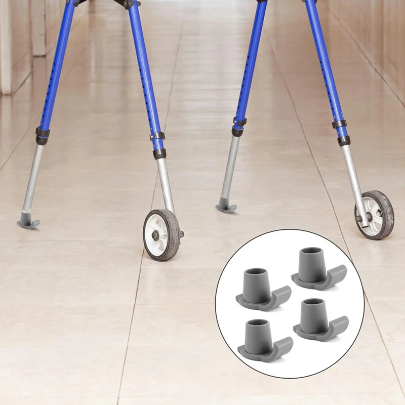 ووكر سكي جلايدز، 4 قطع من ملحقات أقدام المشاية شديدة التحمل لأداة أنابيب 1 1/8 بوصة #3