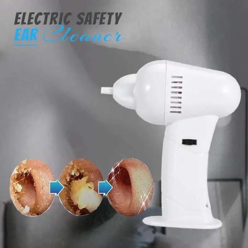 Electric Earwax Vacuum Portable Painless Earwax Vacuum Cleaner Ear Cleaner