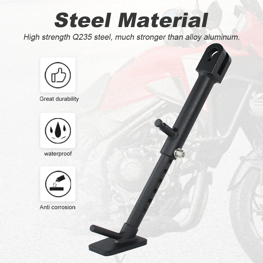 

Подходит для HONDA CBR400R CB500F CB500FA CBR500R CBR500RA CB500X CB500XA аксессуары для мотоциклов регулируемая подставка боковая боковая подставка