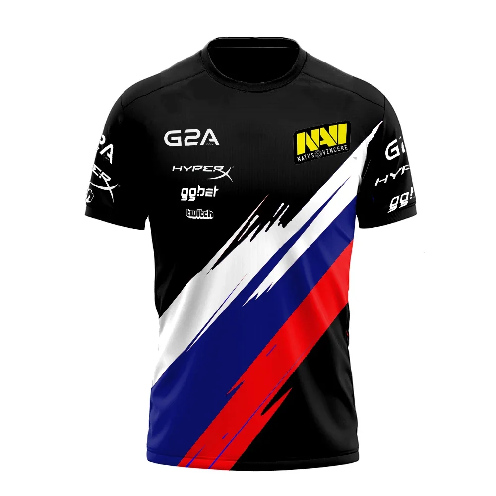 

Summer 3D Printed G2 Game National Team Uniform Men's Quick Dry T-shirt E-Sports Fans Short Sleeve Tops Fashion Oversized Tees