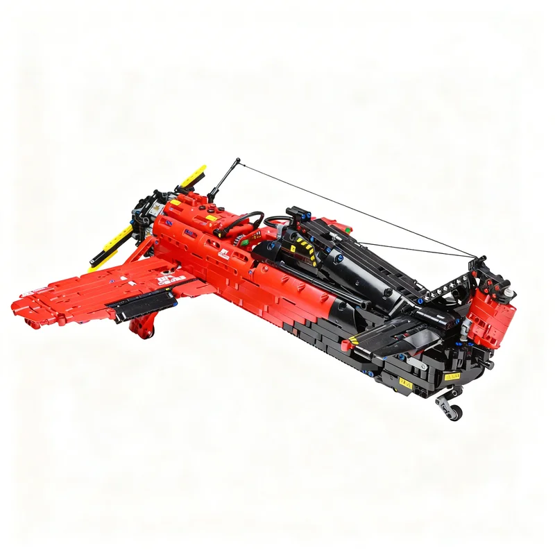 2469pcs MOC Pesawat Sayap Rend - Model Airplane Plastic ulasan dan harga