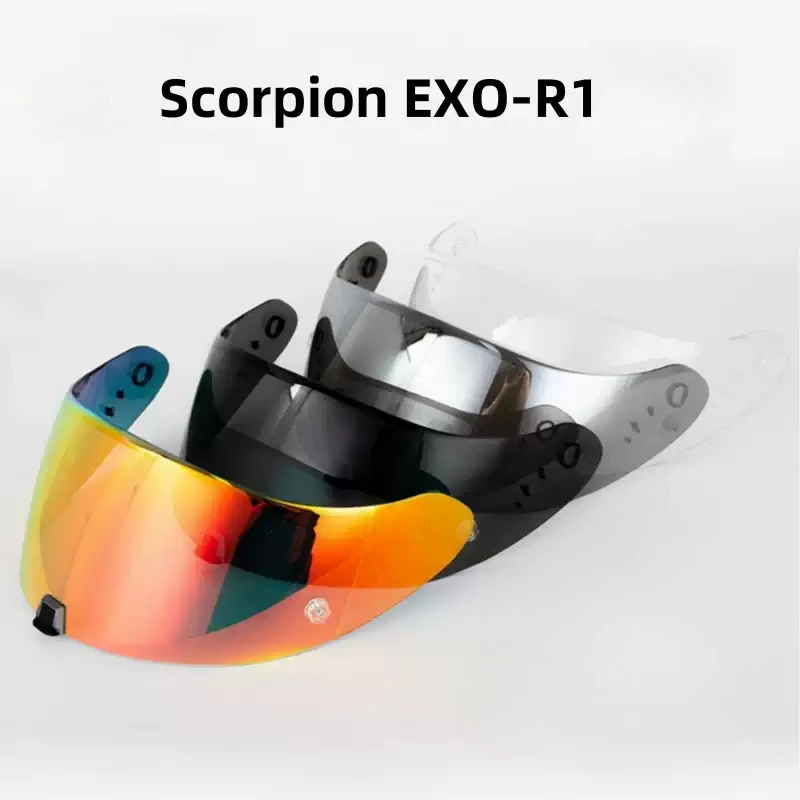 

SCORPION Maxvision KDF-16-1 EXO-R1 Воздушный карбоновый шлем Козырек Защитная линза Анти-УФ Скорпион EXO-R520 EXO-1400 Полнолицевая линза для шлема