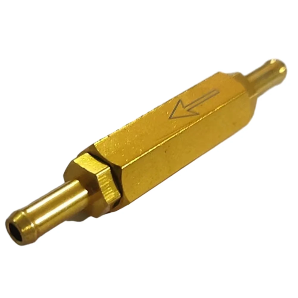 Aluminum Alloy Check Valve for Diesel for Parking Heater Fuel Circuits Blocks Backflow and Supports Smooth Operation