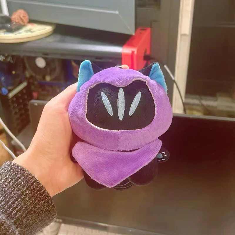 15 سنتيمتر/5.9in Valorant الظل القط ألعاب من نسيج مخملي لعبة الأجهزة الطرفية لطيف الاشياء الكرتون القطن الدمى الزخرفية الإبداع تحصيل هدية #4