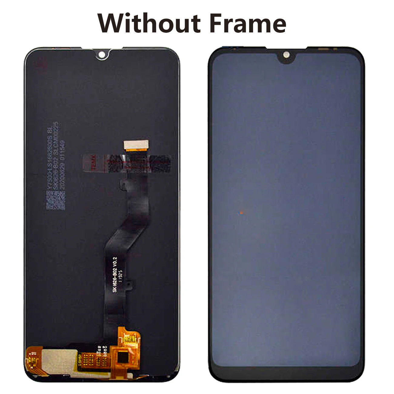 Original For ZTE Blade V10 Vita LCD Display Full With Frame Touch Screen Digitizer Assembly Repair Replacement Pantalla parts