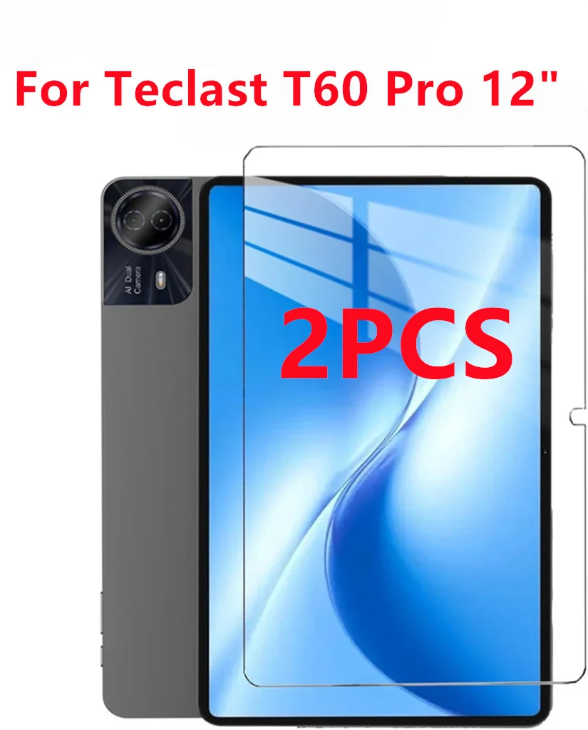 2 Stück 9H Panzerglas Displayschutzfolie für Teclast T65 Max Plus T50 T60 Pro M50S P50T Mini 8.7 11 13.4 Zoll HD Schutzfolie
