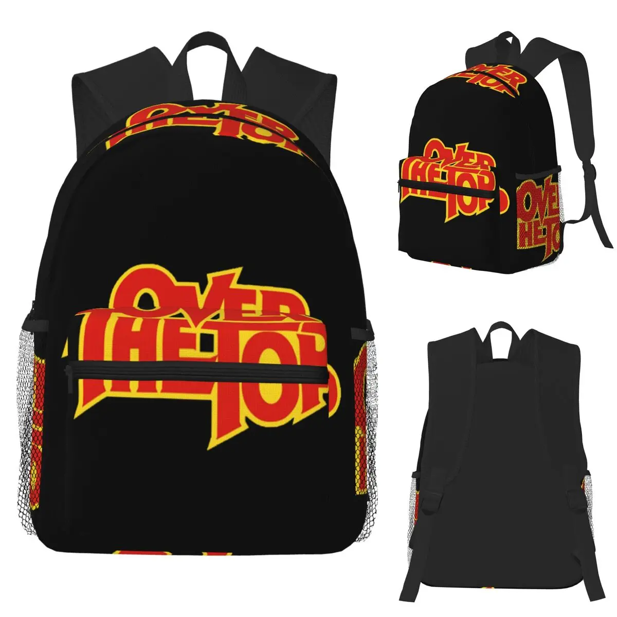 Summer Days Of Thunder Stallone Over The Top Movie Student Backpack School Bag Hiking Travel Daypack for Men Women Bookbag