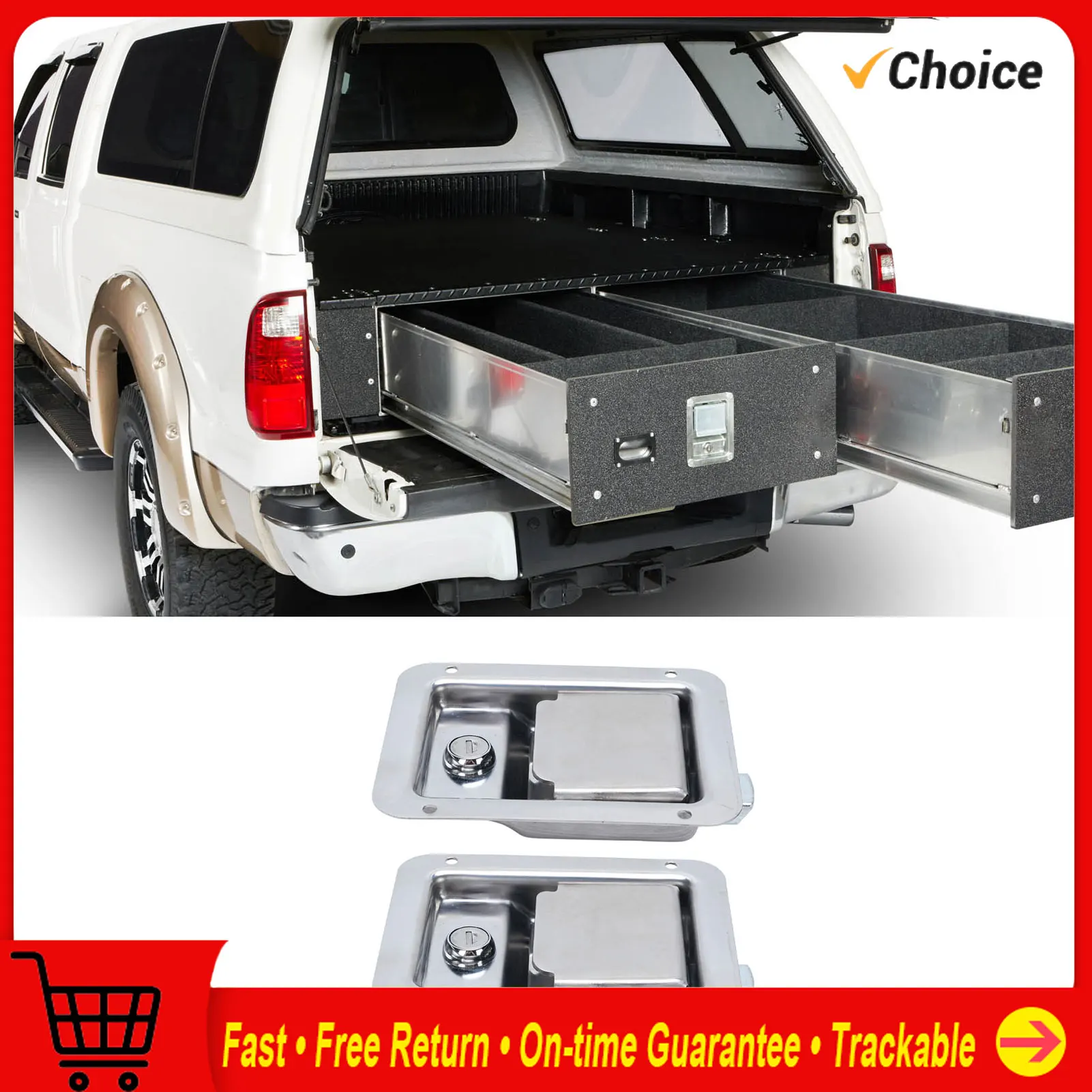 

2 шт., ручка ящика для инструментов, защелка из нержавеющей стали, гидроизоляция с ключом, дверная защелка прицепа для дома на колесах 140 х 108 мм