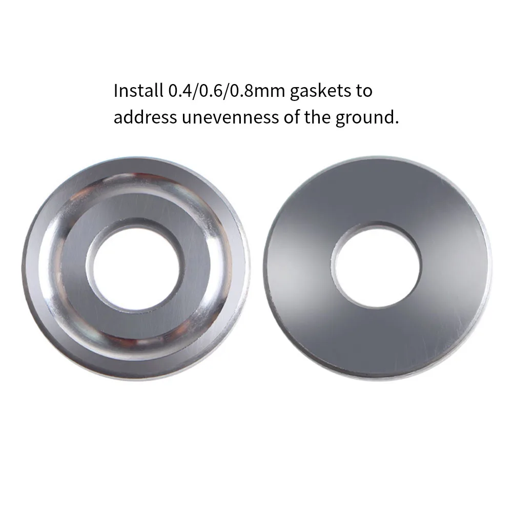 For HULA Anti-Vibration Feet with 360 Degree Self-Alignment for Creality For P1P P1S Touzhu X1 A1 and Series Printers