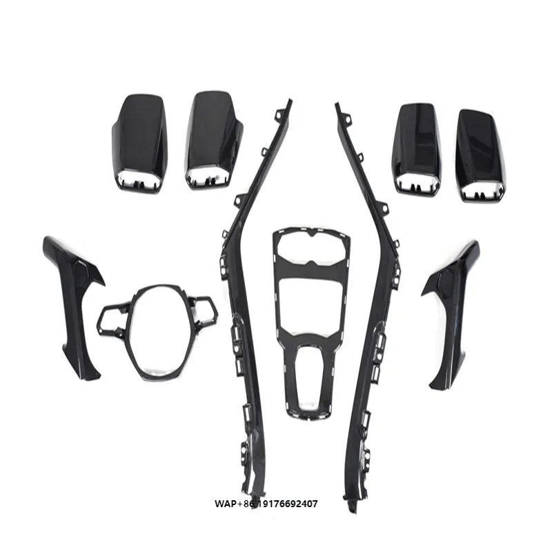 Dry Carbon Fiber Trims 2014-2019 Huracan LP610-4 & LP580-2 Coupe Spyder Interior Replacement Kit Dry Carbon Fiber Accessory